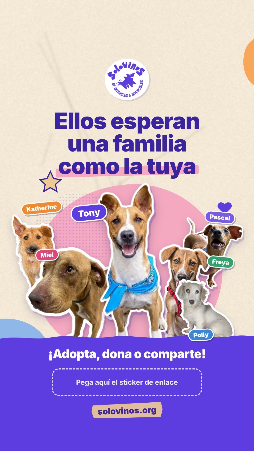 Imagen para tu historia: Ellos esperan una familia como la tuya